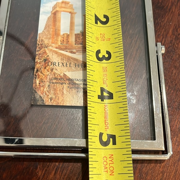 Metal/glass Drexel heritage picture frame - Picture 4 of 5